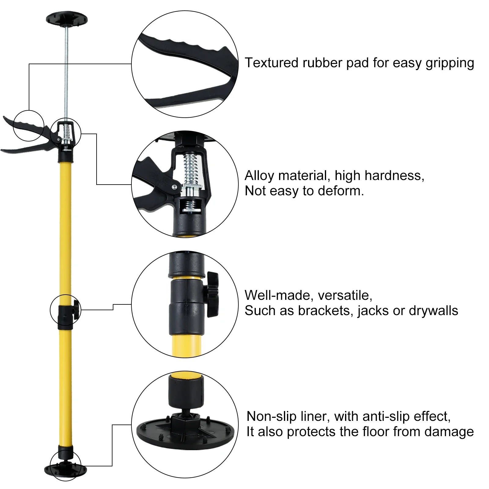 Wood Working Adjustable Non-Slip Telescopic  Support - Smart Shop (Online Store for wise shoppers) 