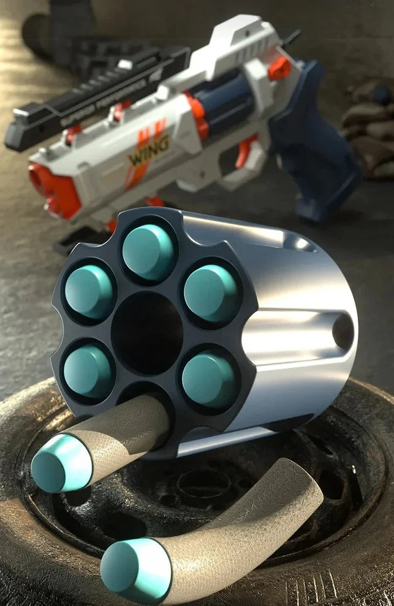 Soft Bullet Revolver Gun Toy - Smart Shop (Online Store for wise shoppers) 