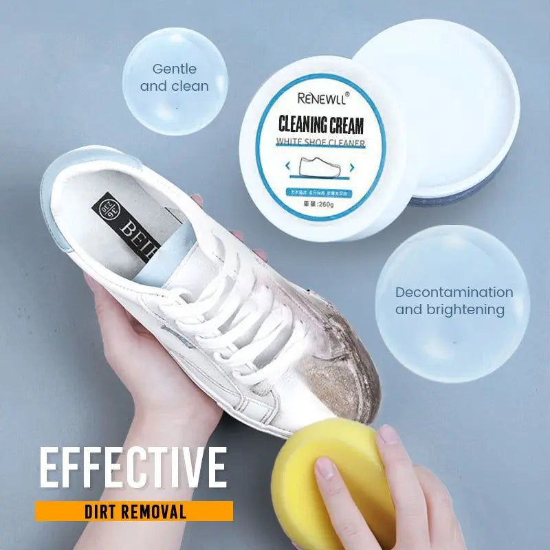 Shoe Whitening Cream With Wipe Sponge - Smart Shop (Online Store for wise shoppers) 