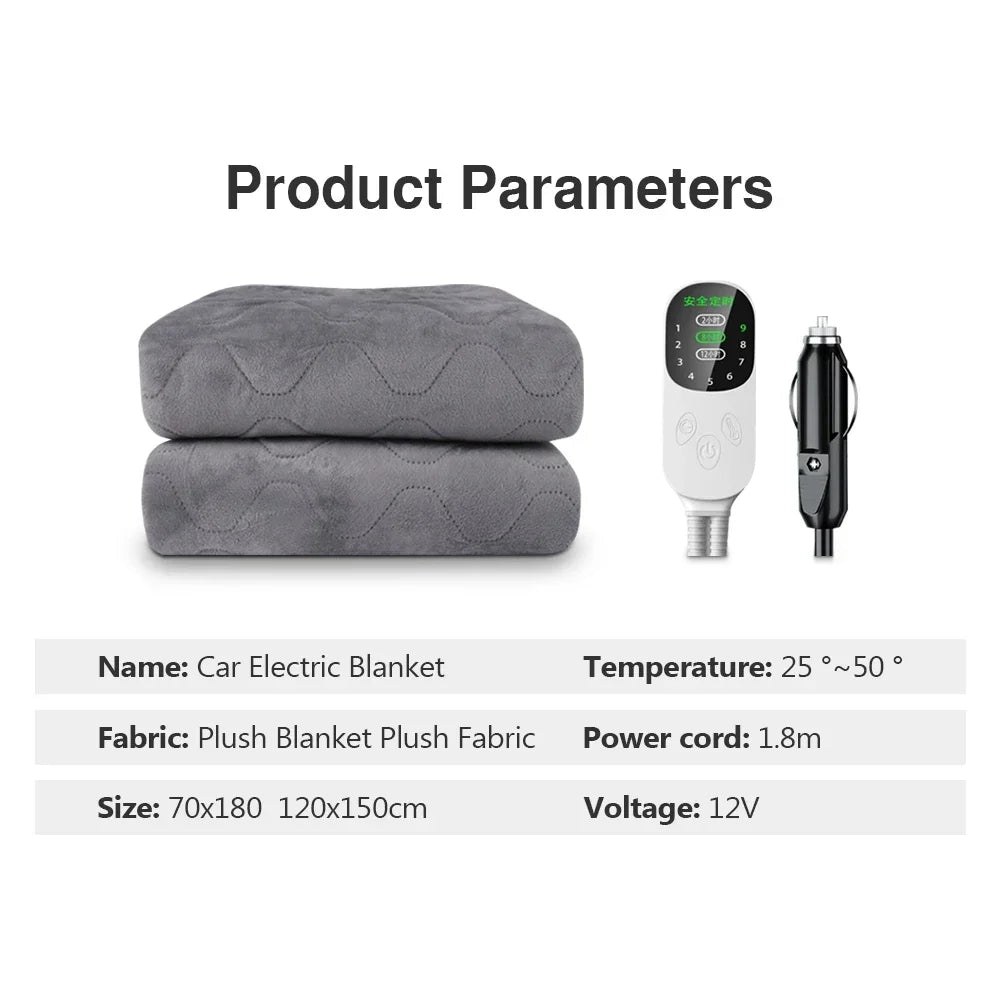 Portable Car Electric Heating Blanket - Smart Shop (Online Store for wise shoppers) 