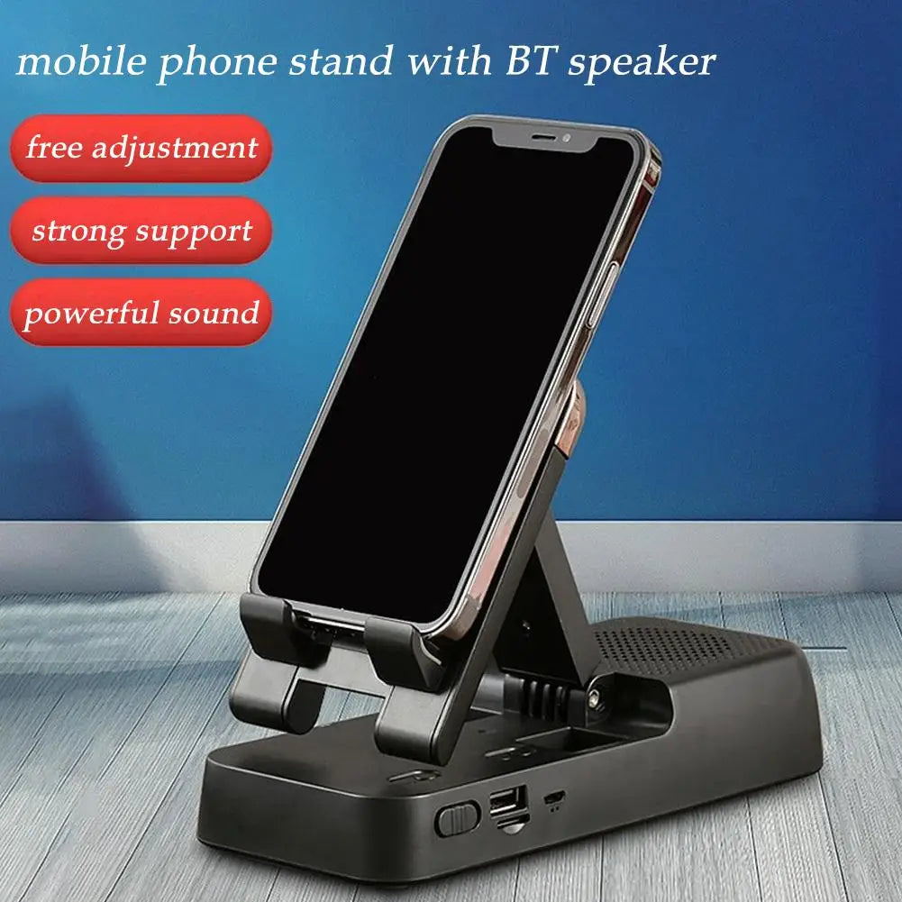 2 in 1 Mobile Holder Bluetooth Speaker - Smart Shop (Online Store for wise shoppers) 