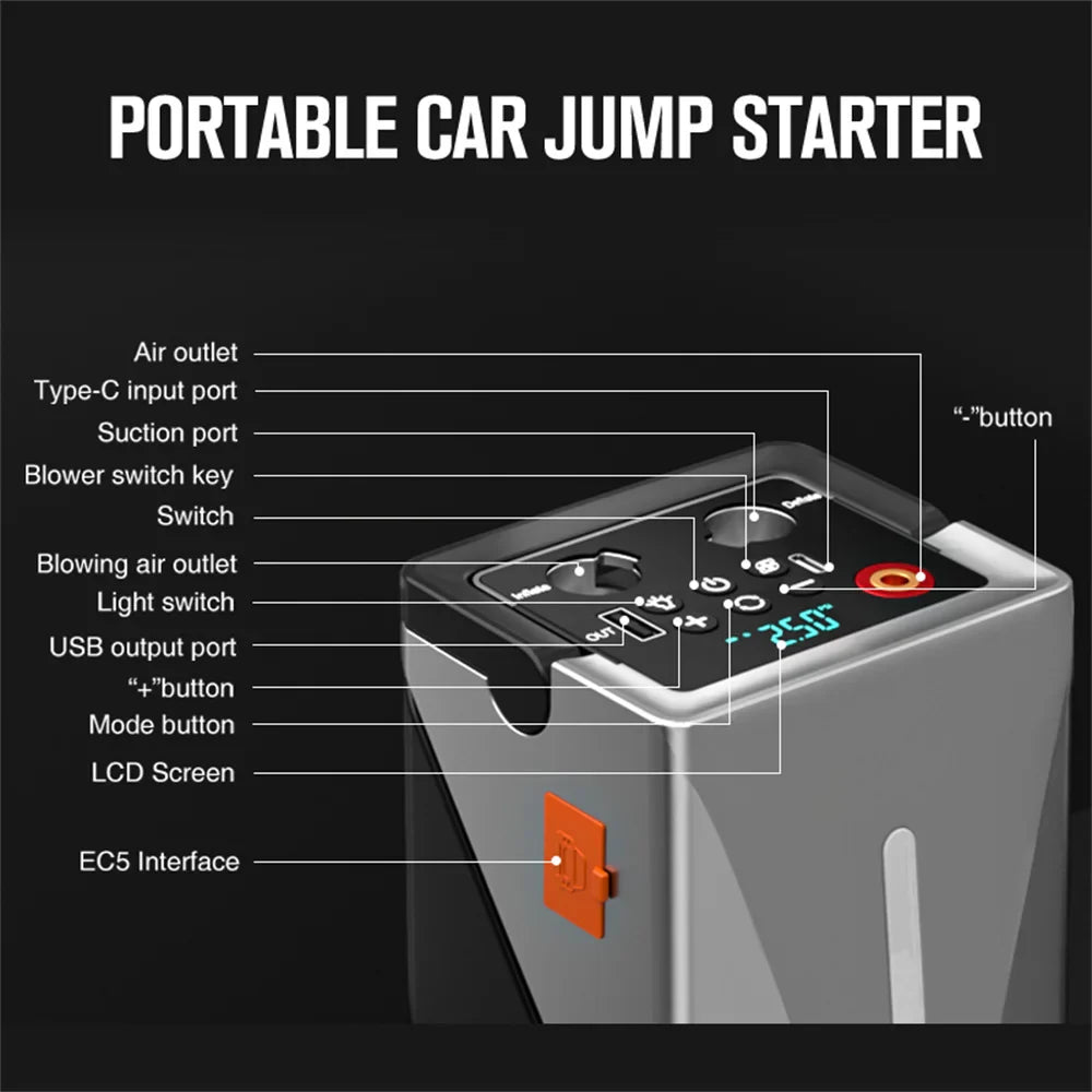 Multifunctional Car Jump Starter - Smart Shop (Online Store for wise shoppers) 