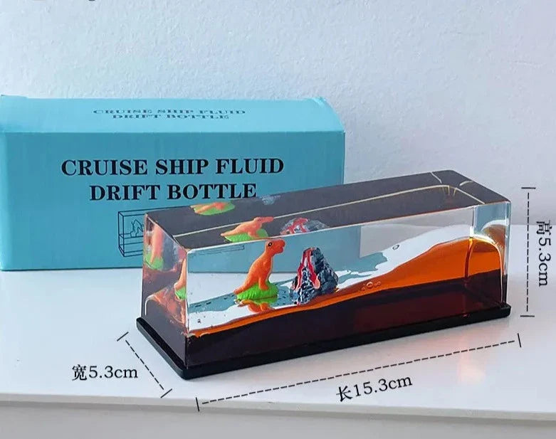 Cruise Ship Fluid Drift Bottle