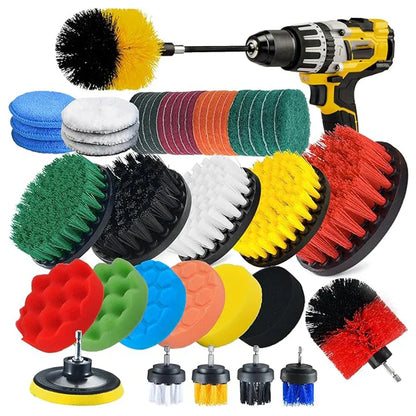 Drill Attachment Scrub Brush Kit - Smart Shop (Online Store for wise shoppers) 