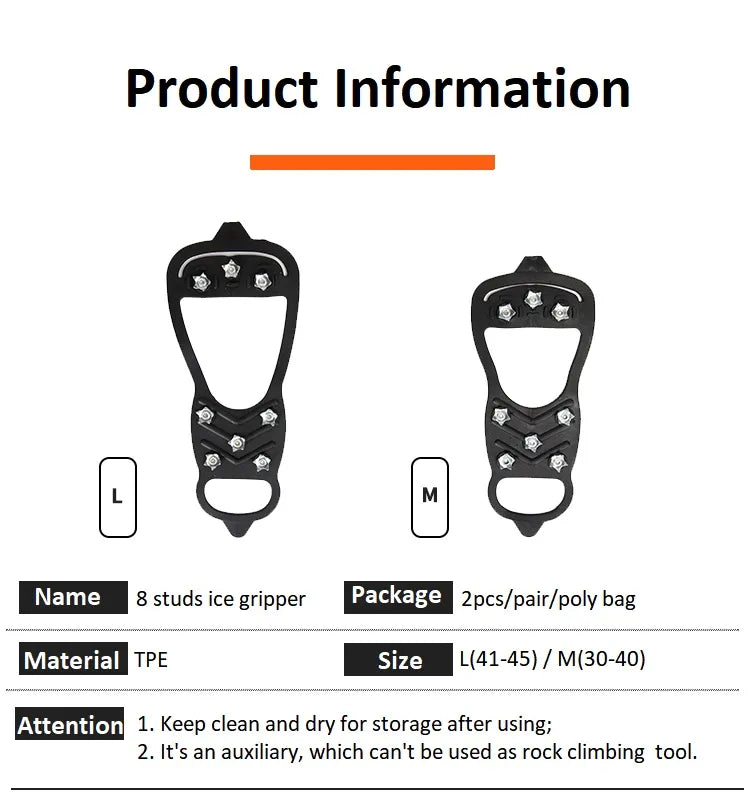 Anti-Skid Snow Climbing Spikes - Smart Shop (Online Store for wise shoppers) 