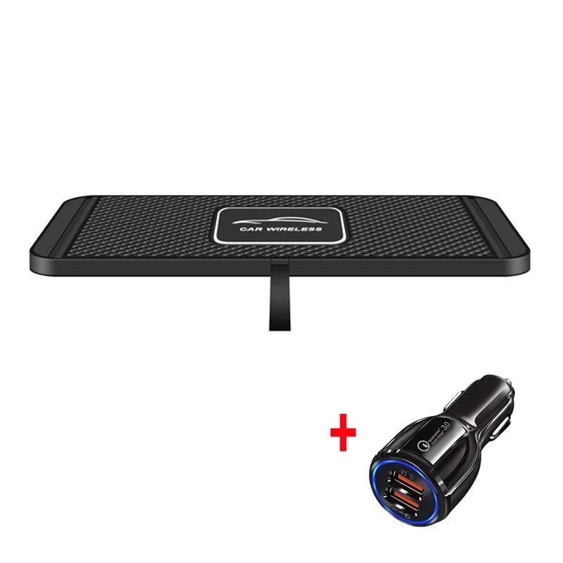 Car Anti-Slip Fast Wireless Charger Pad - Smart Shop (Online Store for wise shoppers) 