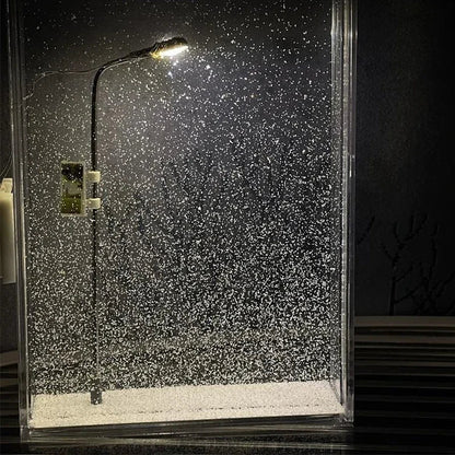 Crystal SnowFall Desktop Decor