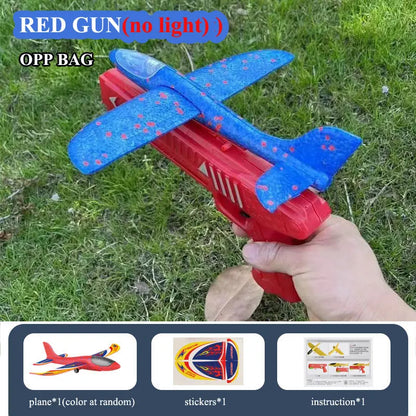 Foam Plane Launcher – Exciting Outdoor Catapult Toy for Kids