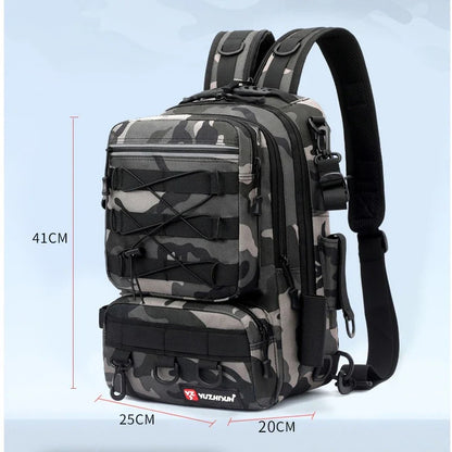 Camouflage Multi-functional Fishing Backpack