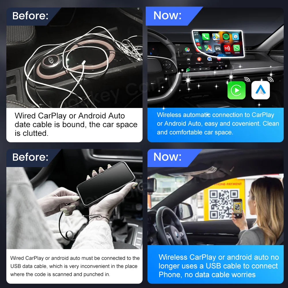 2 In 1 Wireless CarPlay Adapter - Smart Shop (Online Store for wise shoppers) 