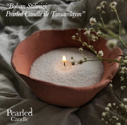 Non-Toxic Reusable Pearled Candle - Smart Shop (Online Store for wise shoppers) 