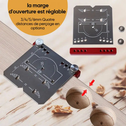 Hinge Drilling Mark Positioner - Smart Shop (Online Store for wise shoppers) 