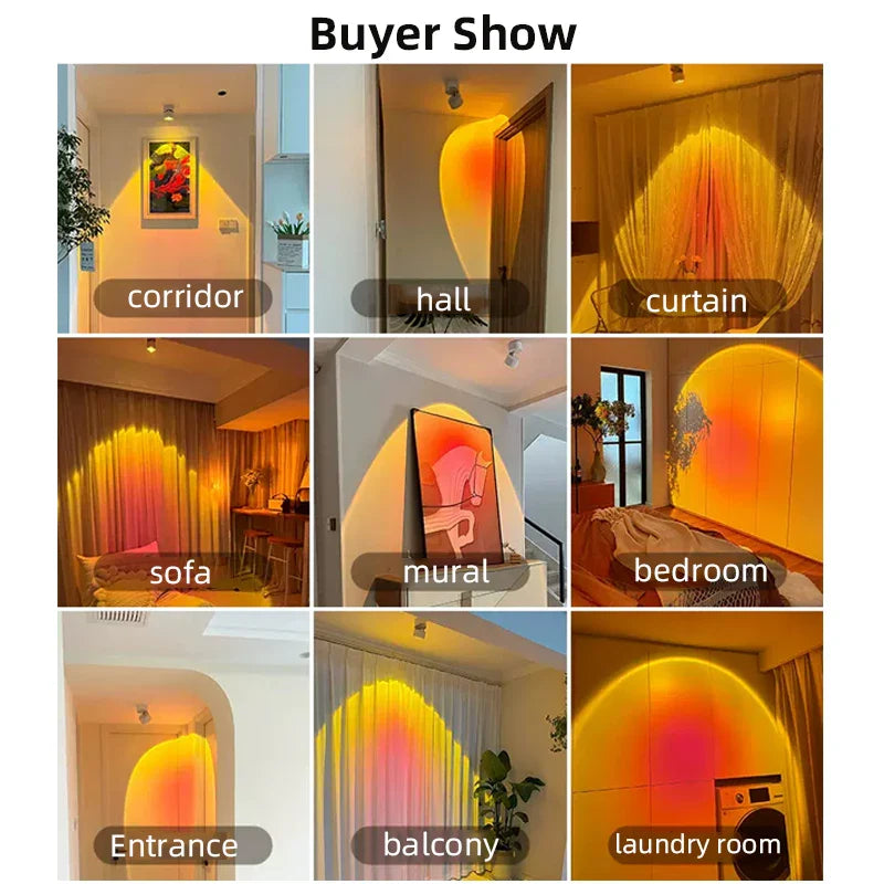 LED Sunset Spotlight Lamp - Smart Shop (Online Store for wise shoppers) 