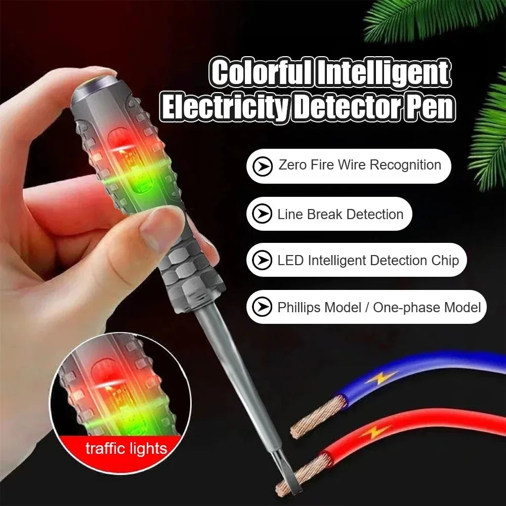 Intelligent Voltage Tester Pen – Non-Contact Electric Power Detector