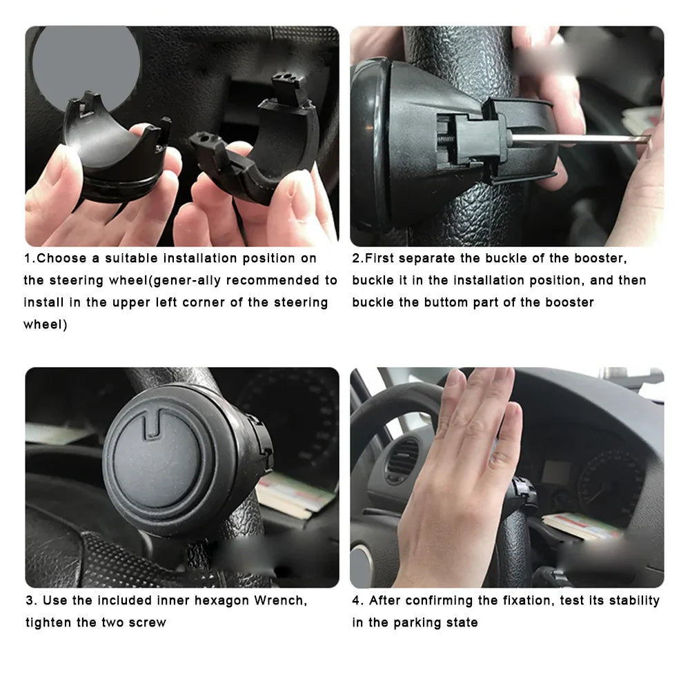 Universal Car Steering Wheel Spinner Knob - Smart Shop (Online Store for wise shoppers) 