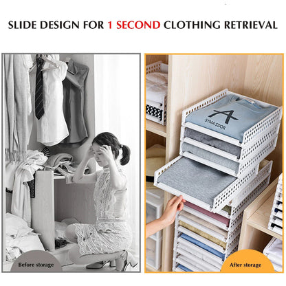 Sliding Wardrobe Clothes Organizer - Smart Shop (Online Store for wise shoppers) 