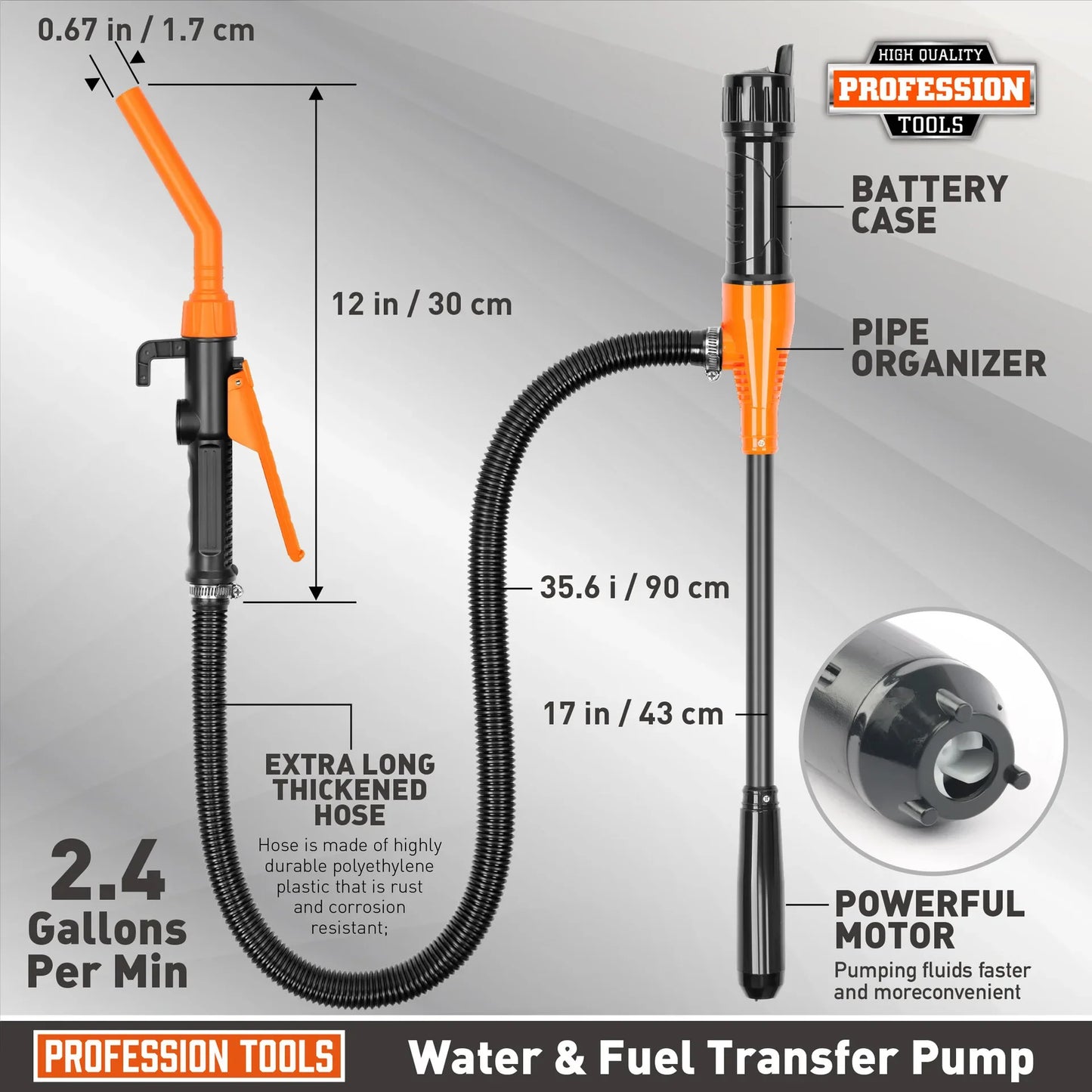 Handheld Electric Fuel Transfer Pump - Smart Shop (Online Store for wise shoppers) 