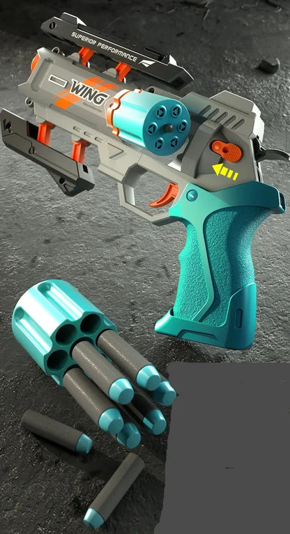 Soft Bullet Revolver Gun Toy - Smart Shop (Online Store for wise shoppers) 