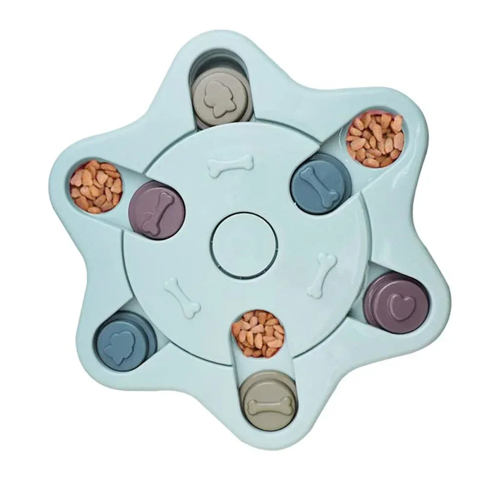 Interactive Dog Puzzle Slow Feeder Toy