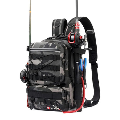 Camouflage Multi-functional Fishing Backpack