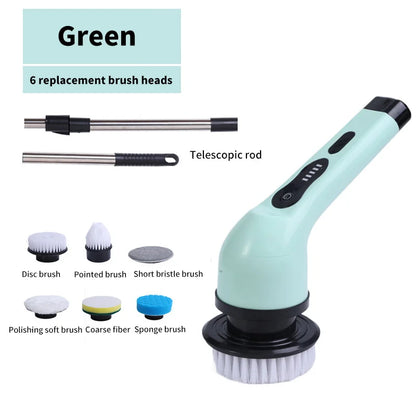 9-in-1 Electric Spin Cleaning Brush