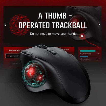 Ergonomic Wireless Trackball Mouse - Smart Shop (Online Store for wise shoppers) 