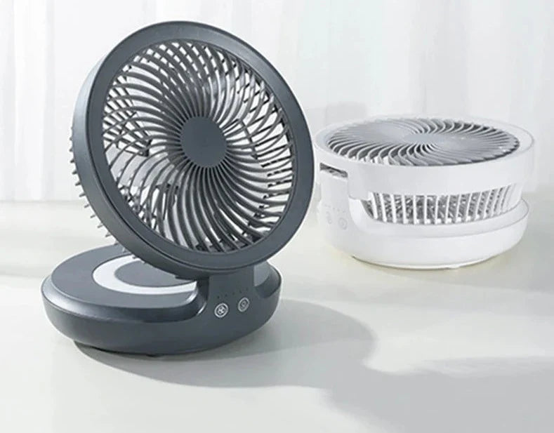 USB Rechargeable Fan with Lamp - Smart Shop (Online Store for wise shoppers) 