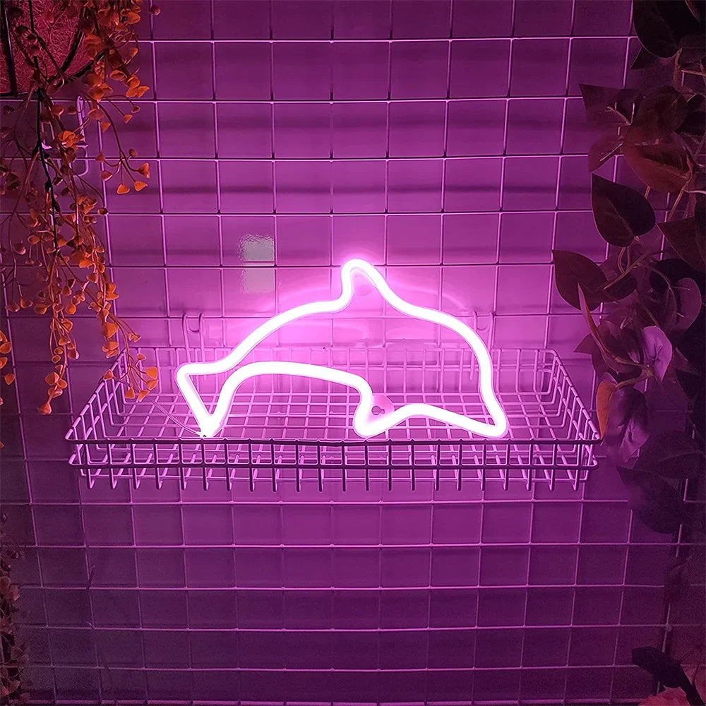 USB/Battery-Powered LED Neon Sign