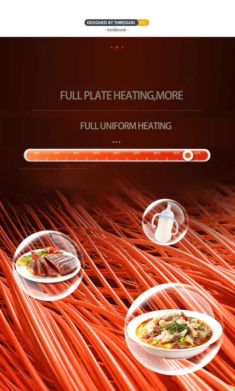 Foldable Silicone Heating Tray - Smart Shop (Online Store for wise shoppers) 