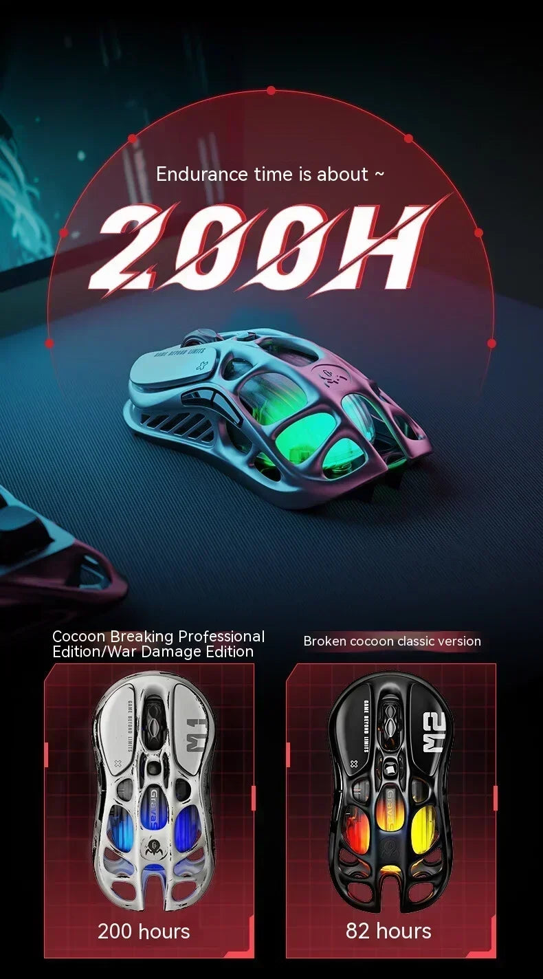 Magnesium Alloy Wireless Gaming Mouse - Smart Shop (Online Store for wise shoppers) 