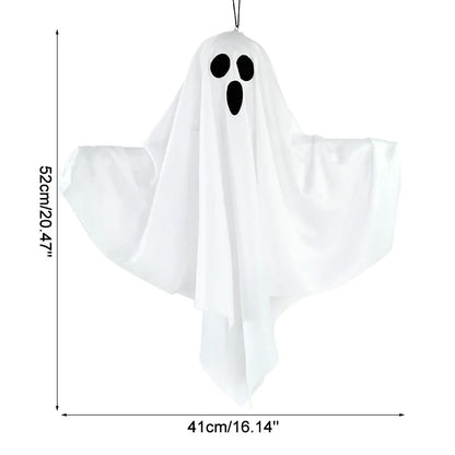 LED Glow Ghost Halloween Hanging Decoration with Lights