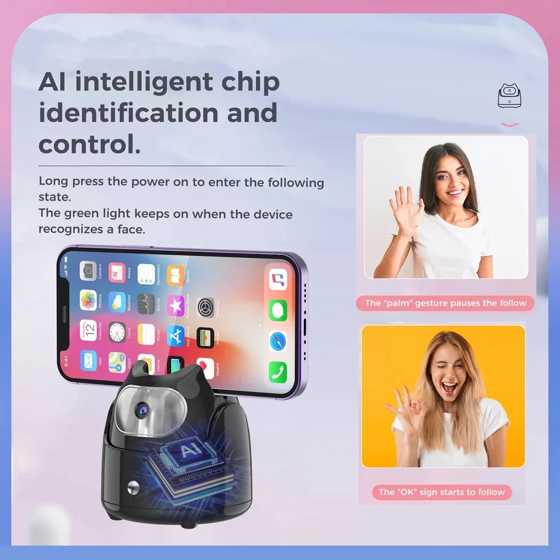 Smart Auto Face Tracking Phone Holder - Smart Shop (Online Store for wise shoppers) 