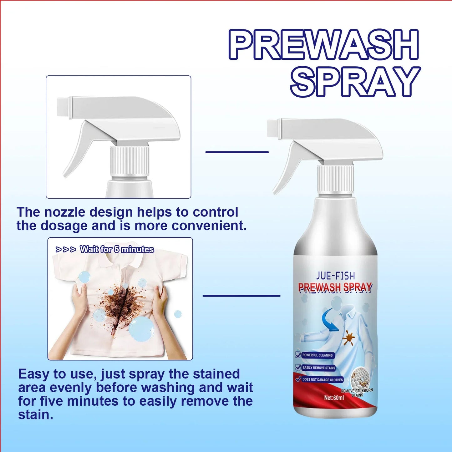 Fabric Stain Remover Spray - Smart Shop (Online Store for wise shoppers) 