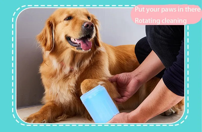 Portable Silicone Pet Paw Cleaner Cup