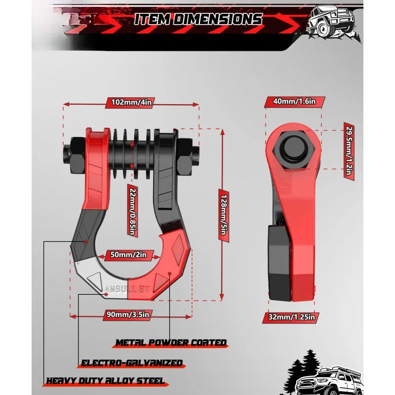 Split Trailer Shackles - Smart Shop (Online Store for wise shoppers) 