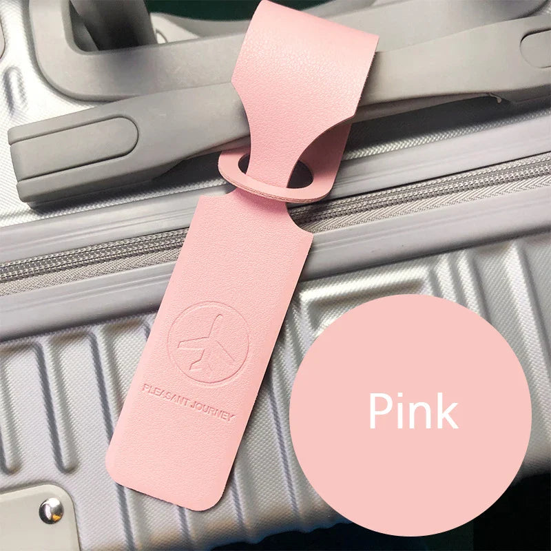 Portable Leather Luggage Tag - Smart Shop (Online Store for wise shoppers) 