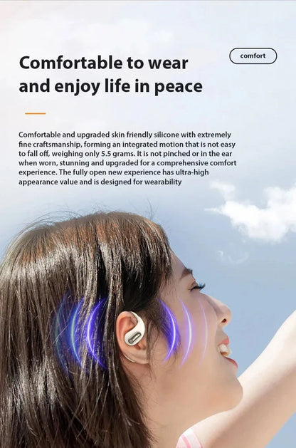 Bone Conduction Bluetooth Touch Control Earbuds - Smart Shop (Online Store for wise shoppers) 