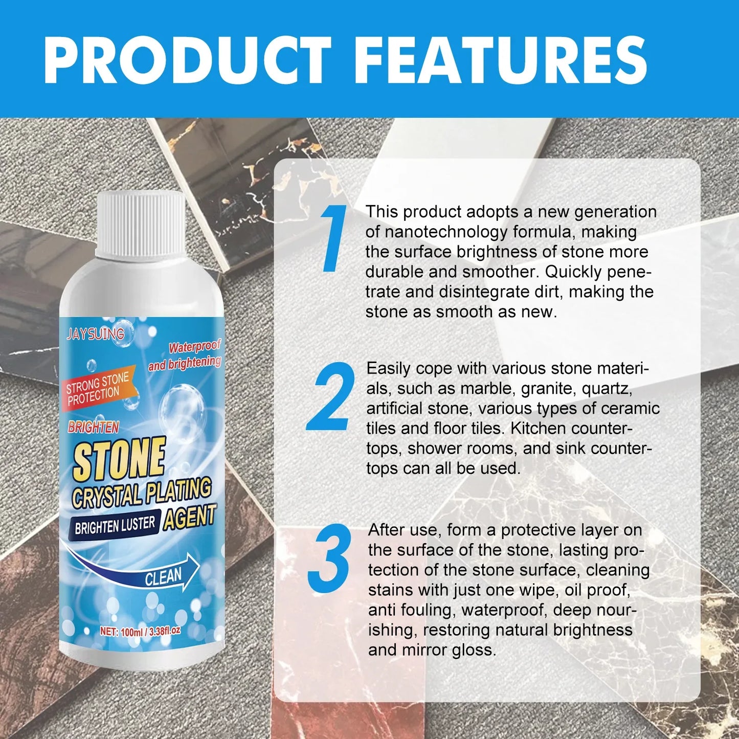 Stone Crystal Plating Agent - Smart Shop (Online Store for wise shoppers) 