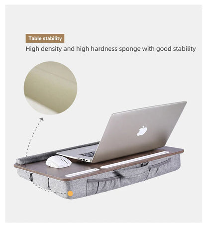 Portable Laptop Desk With Cushion - Smart Shop (Online Store for wise shoppers) 