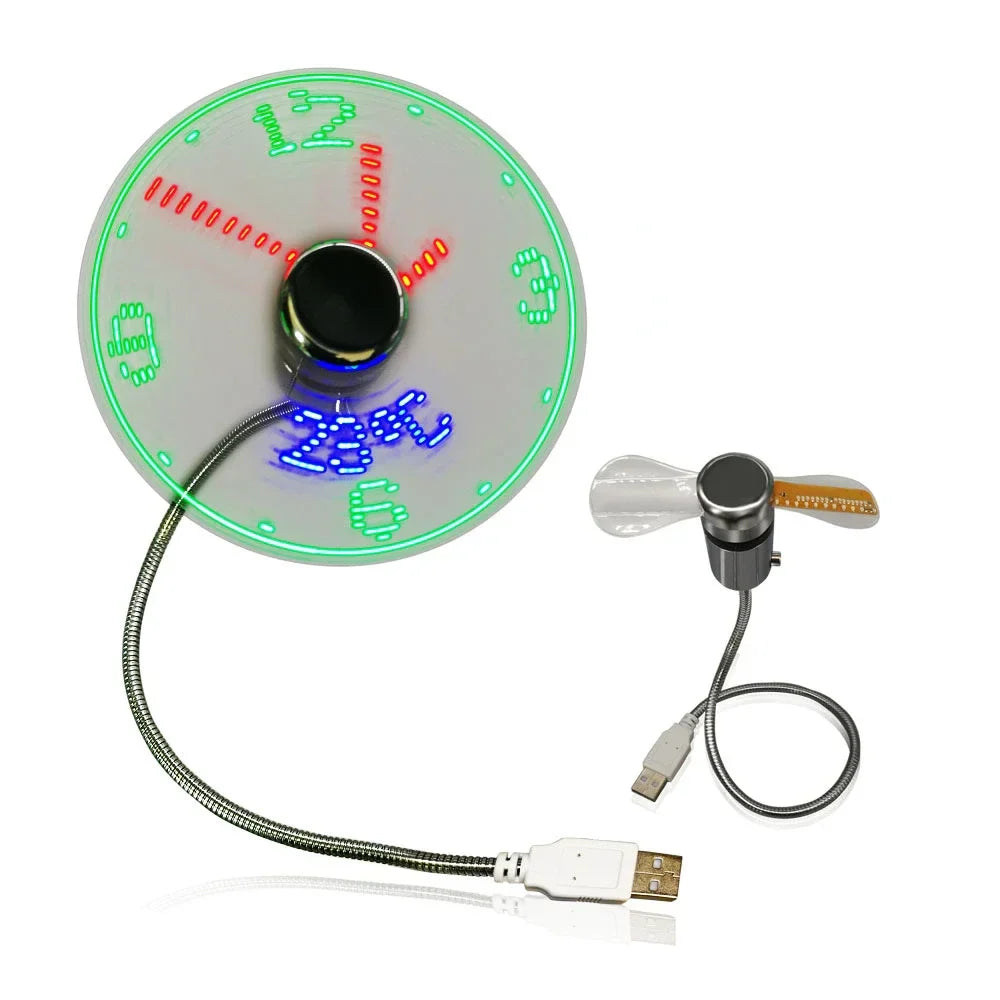 USB LED Fan Clock - Smart Shop (Online Store for wise shoppers) 