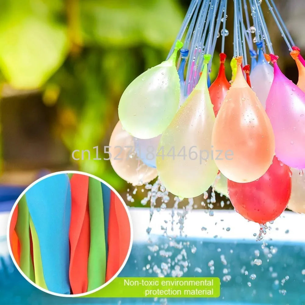 111pcs Quick-Fill Water Balloons - Ultimate Summer Fun for Kid