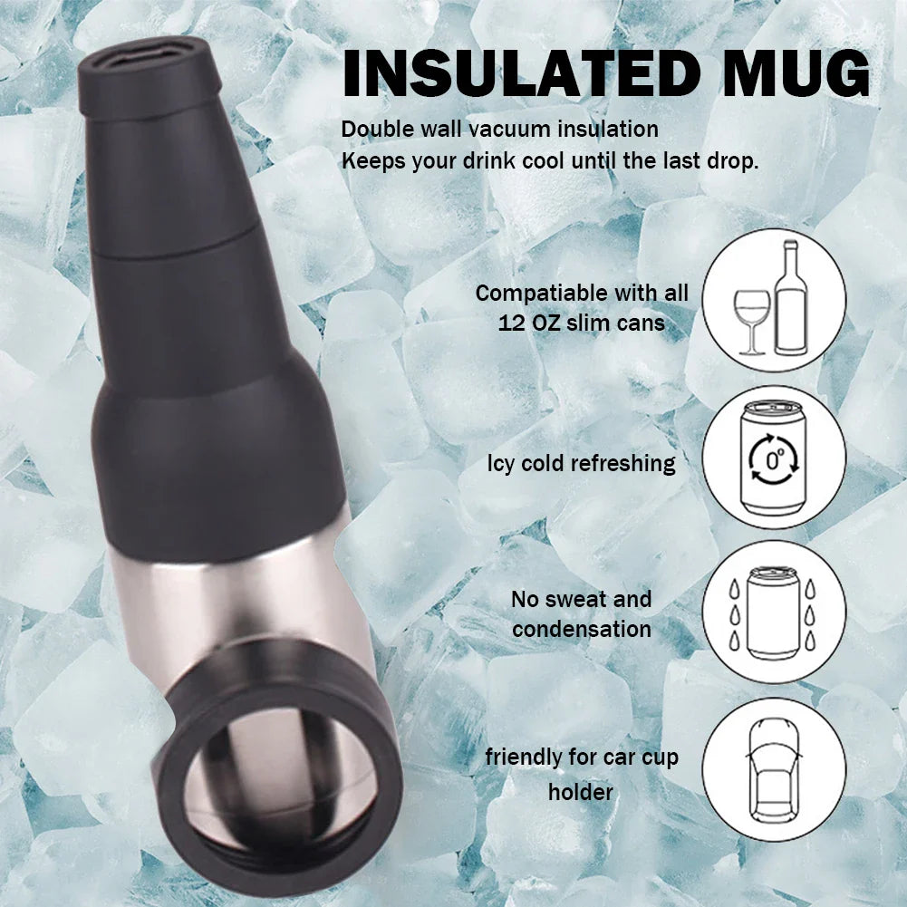 3 in 1 Stainless  Insulated Bottle Holder - Smart Shop (Online Store for wise shoppers) 