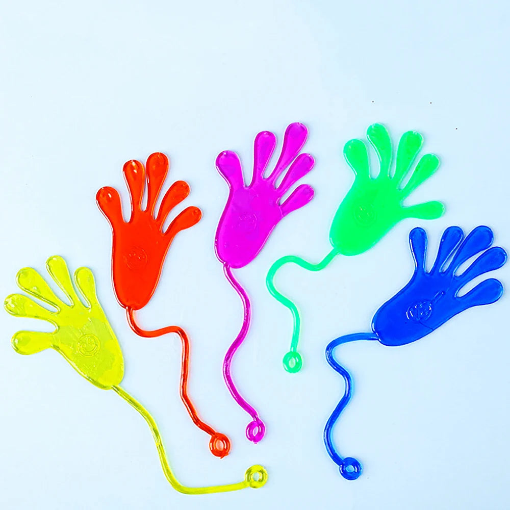 Multicolor Sticky Palm Toys - 30Pcs - Smart Shop (Online Store for wise shoppers) 