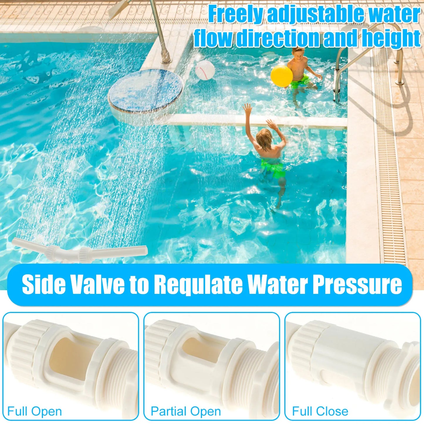 Swimming Pool Dual Spray Water Fountain - Smart Shop (Online Store for wise shoppers) 