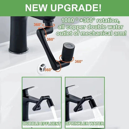 Splash Filter 1080 Degree Rotation Faucet