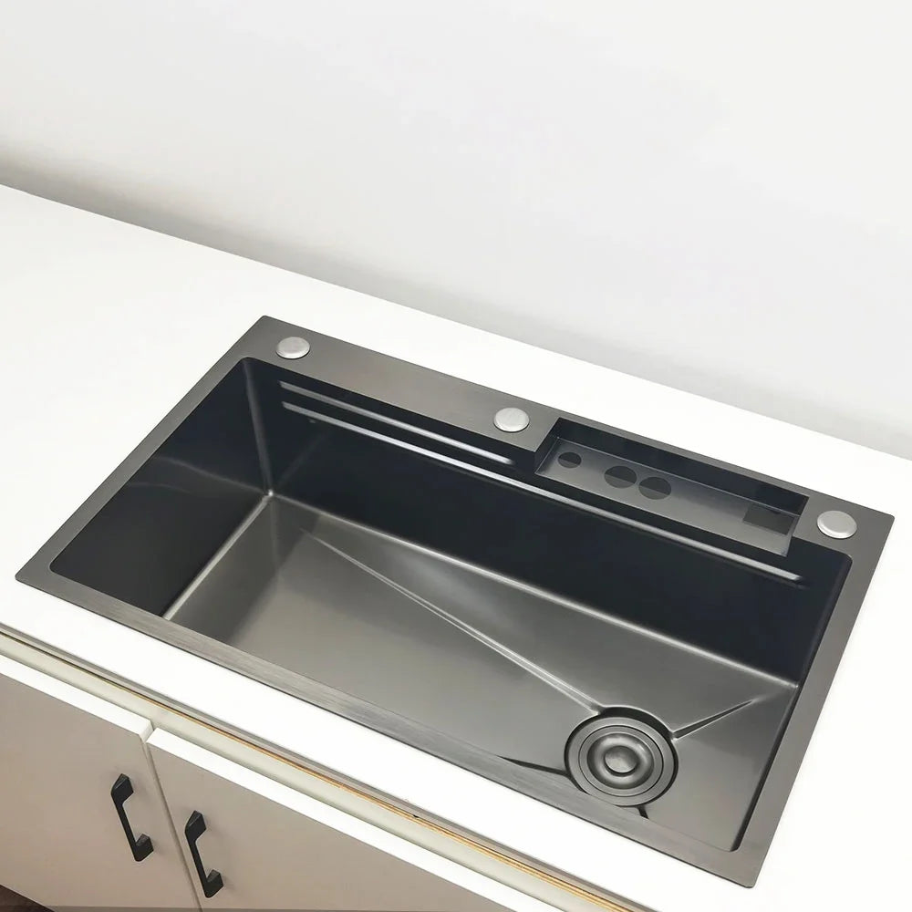 Stainless Steel Multifunction Waterfall Kitchen Sink - Smart Shop (Online Store for wise shoppers) 