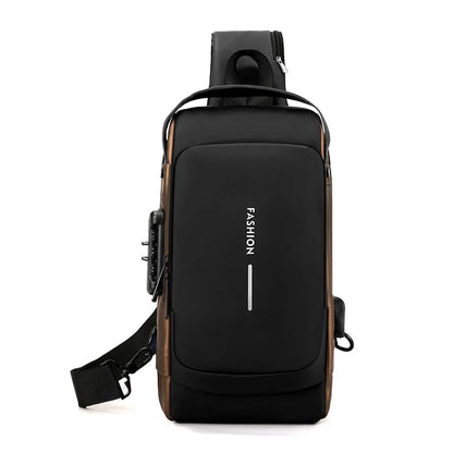 Waterproof Chest Bag with USB Charging Interface - Smart Shop (Online Store for wise shoppers) 