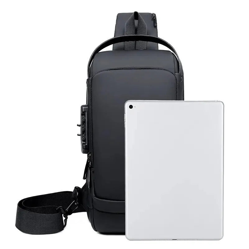 Waterproof Chest Bag with USB Charging Interface - Smart Shop (Online Store for wise shoppers) 