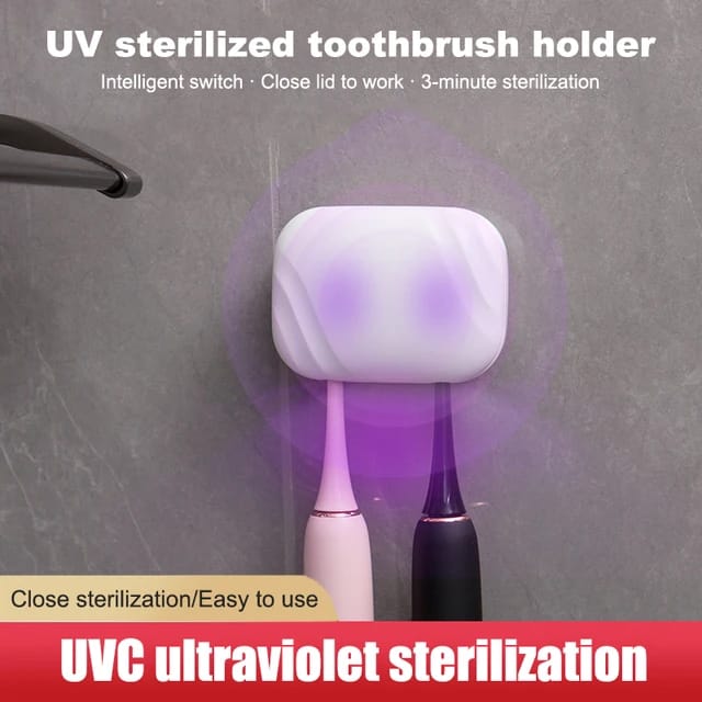 USB Rechargeable UV Toothbrush Sterilizer - Smart Shop (Online Store for wise shoppers) 