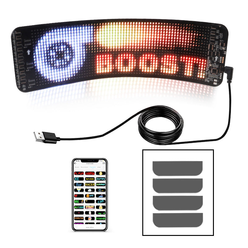 LED Customizable Fun Ride Bluetooth Car Sign